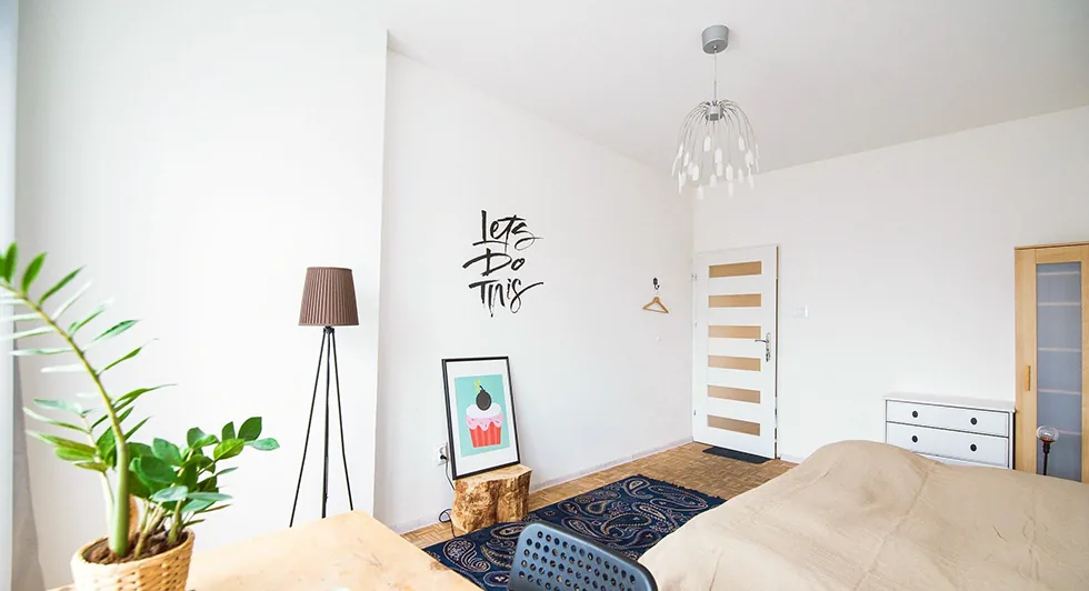 Intérieur lumineux d’un appartement